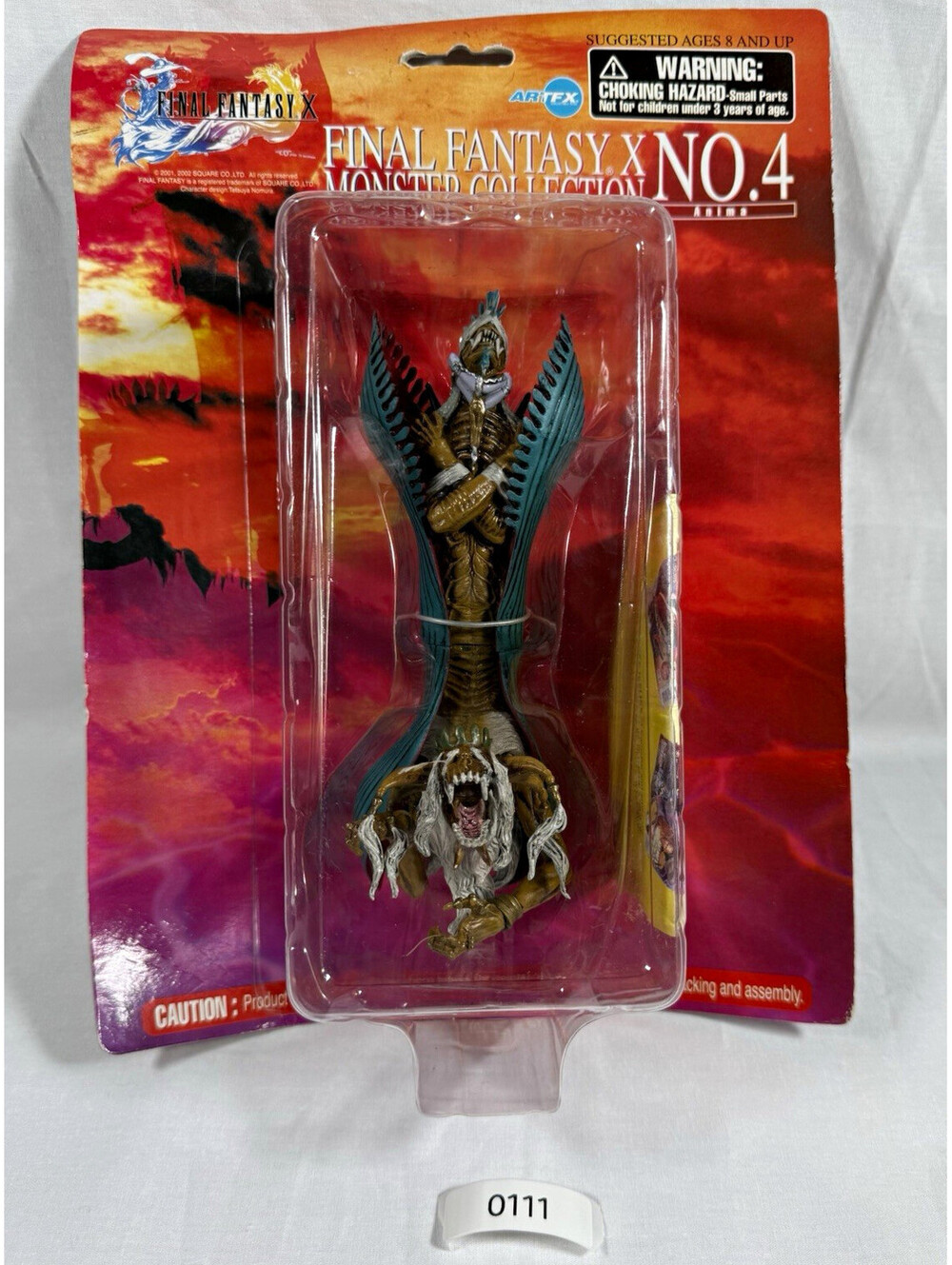 KOTOBUKIYA ARTFX Final Fantasy X Anima Figure Monster Collection No. 4 Boxed